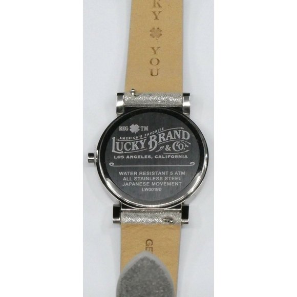 New Lucky Brand Women's Carmel Silver Metallic - Picture 6 of 9